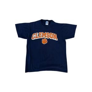 Vintage Clemson Russell Athletic Youth‎ L T-Shirt